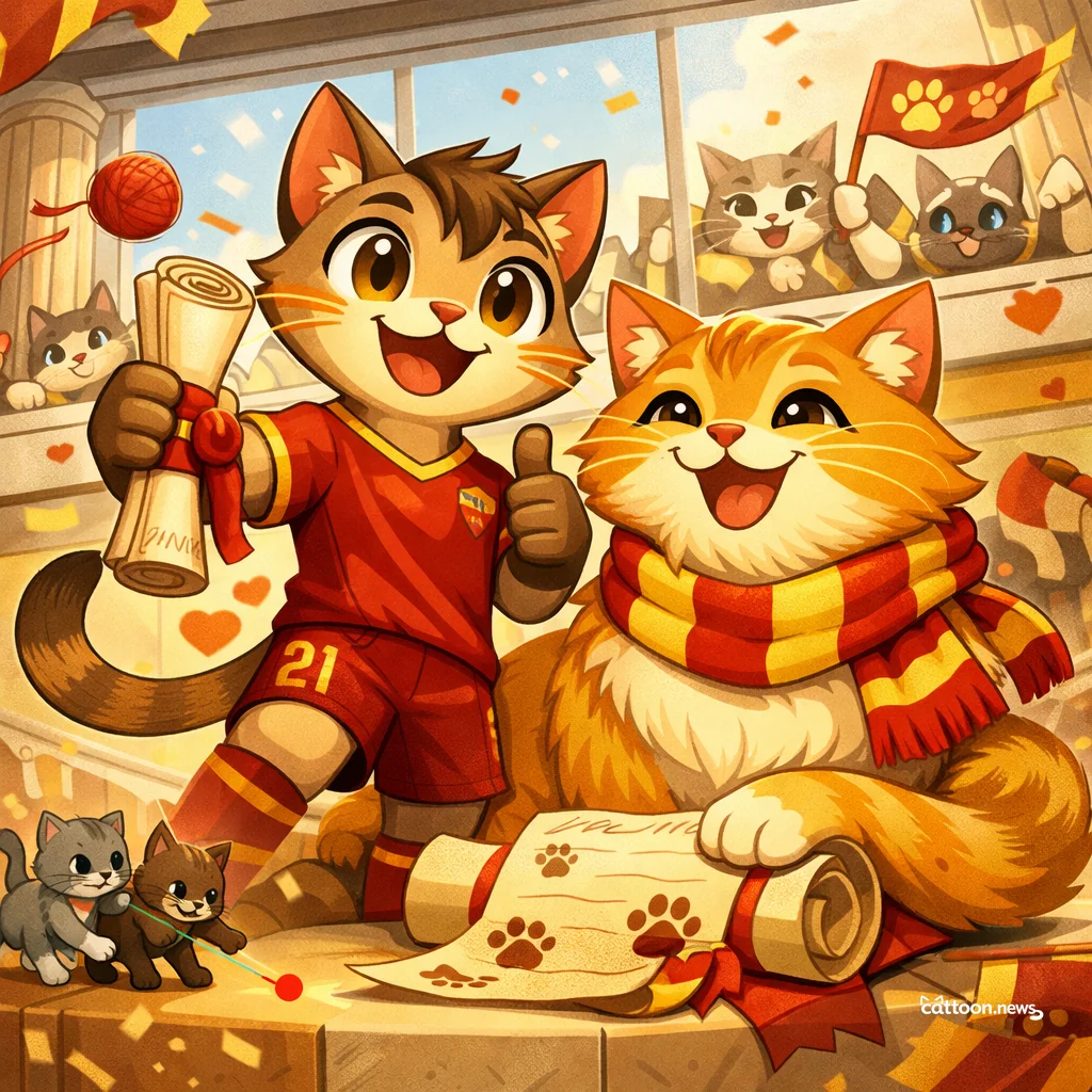 Dybala Stays? Purrs of Joy Echo in Rome! - Cheerful Cat