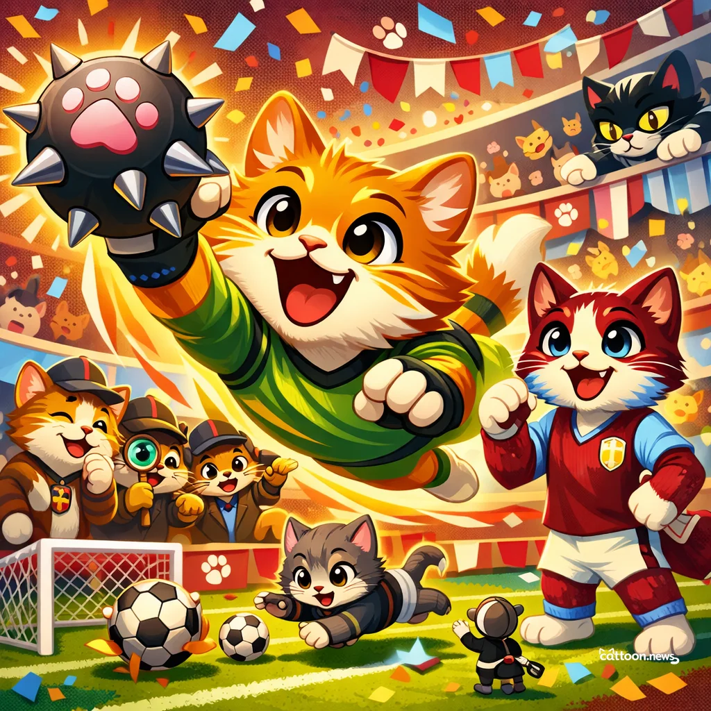 Villa’s Goalkeeper Hunt Gets Paws and Whiskers Wagging! - Cheerful Cat