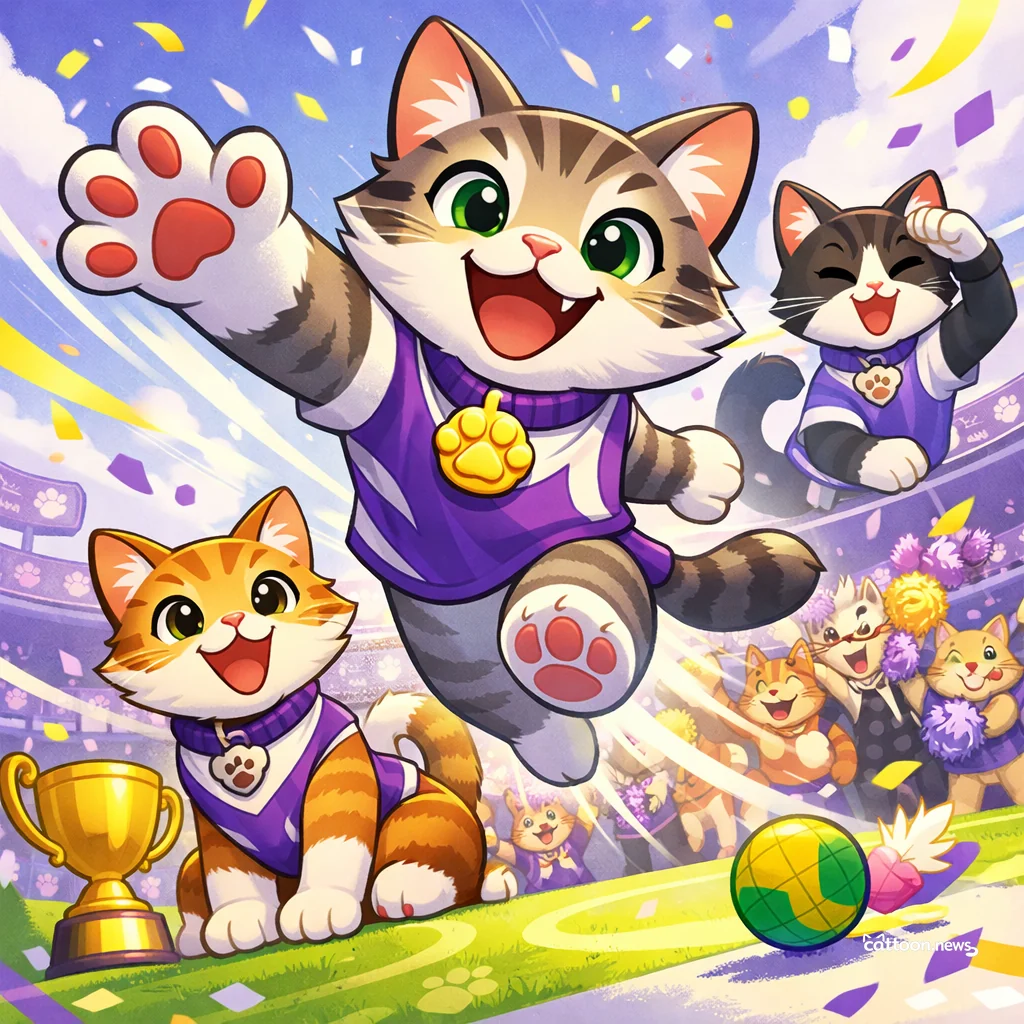 Kansas State’s Fine Halved—Purrs All Around!