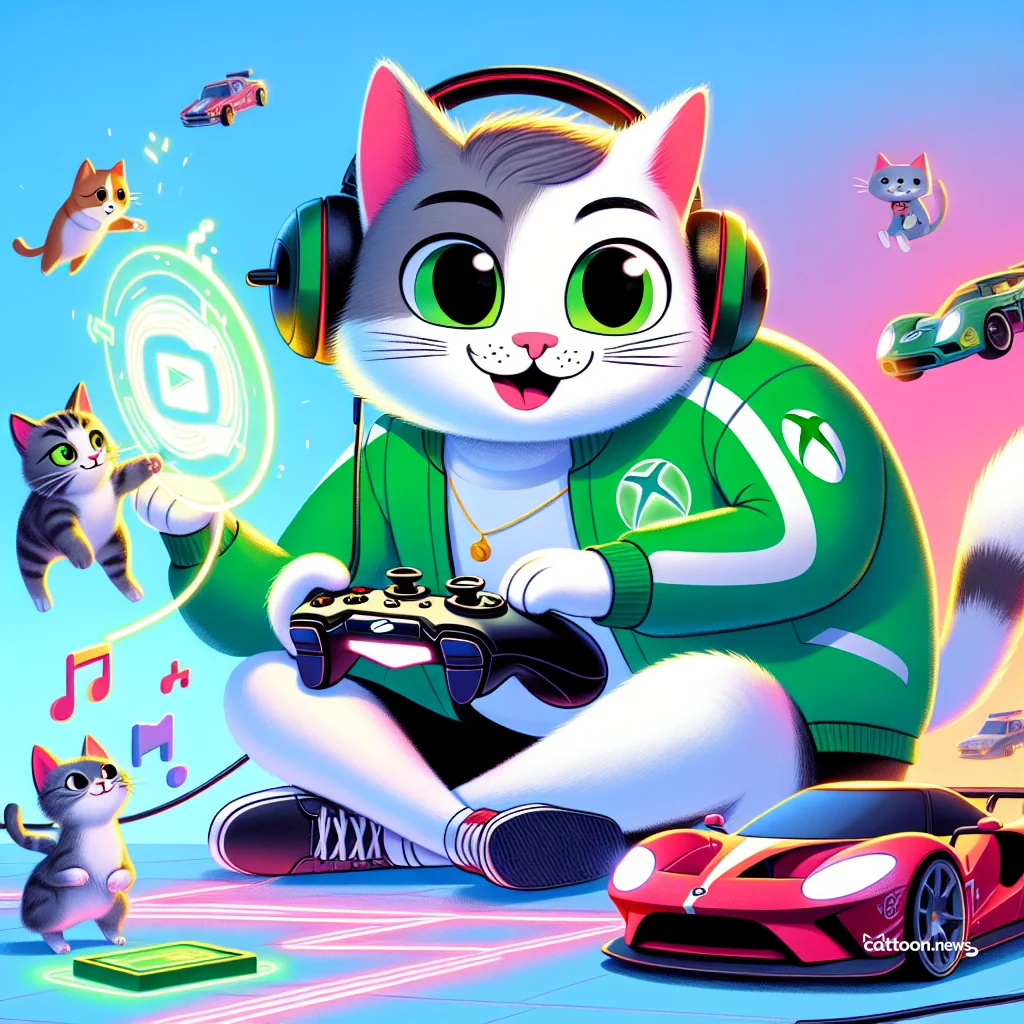 Forza Horizon 6: Brightening Xbox's Future, Paws Included! - Cheerful Cat