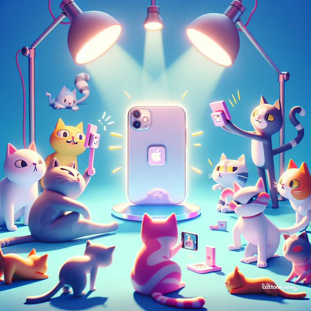 Pawfect Selfies? Snap Makes Your Screen Purrfectly Magnetic! - Cheerful Cat