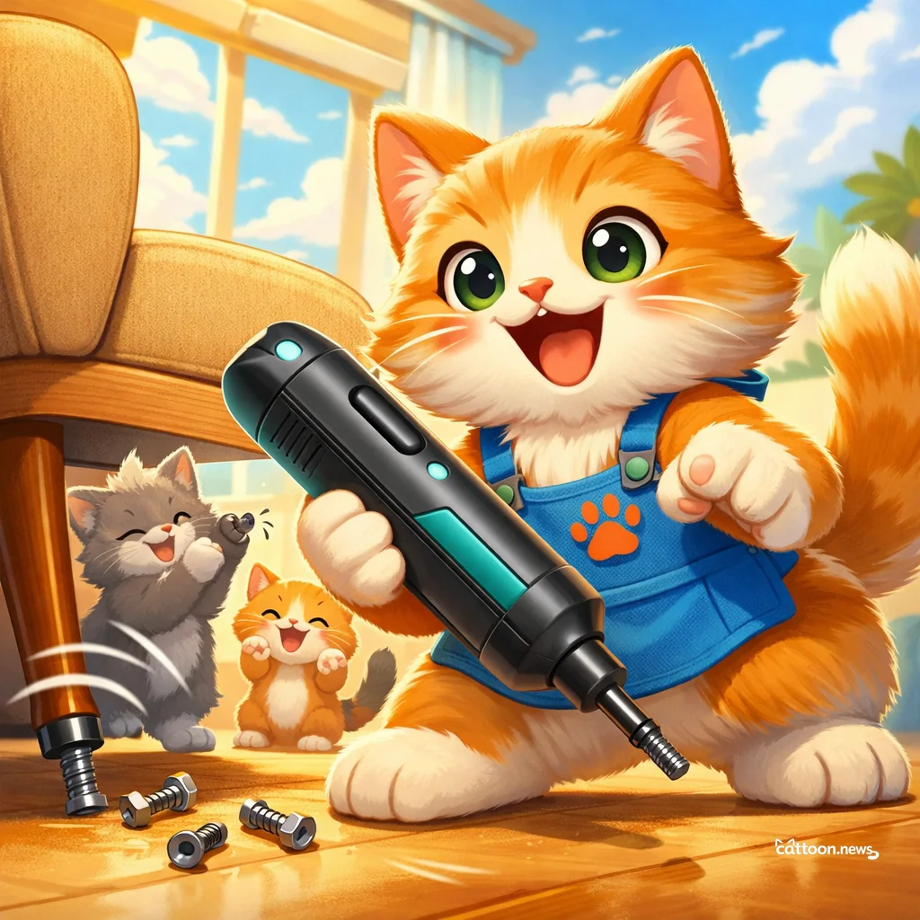 Tiny Tool, Big Purrs: Humans Love This Deal! - Cheerful Cat