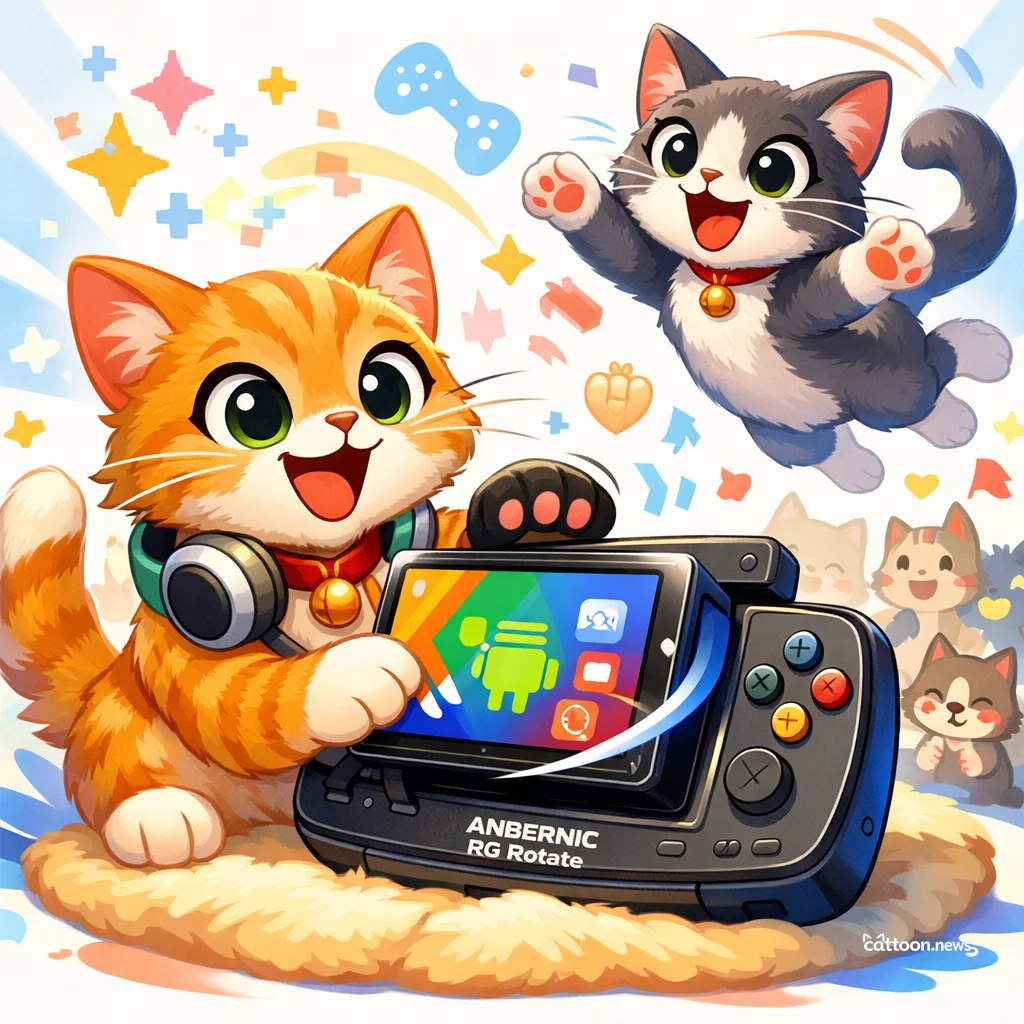 Humans Twist Screens Now—Cats Are Impressed! - Cheerful Cat
