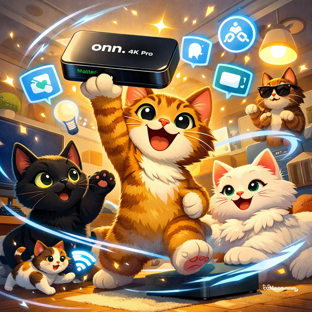 Walmart’s Onn 4K Pro Gets Purr-fectly Smarter! - Cheerful Cat