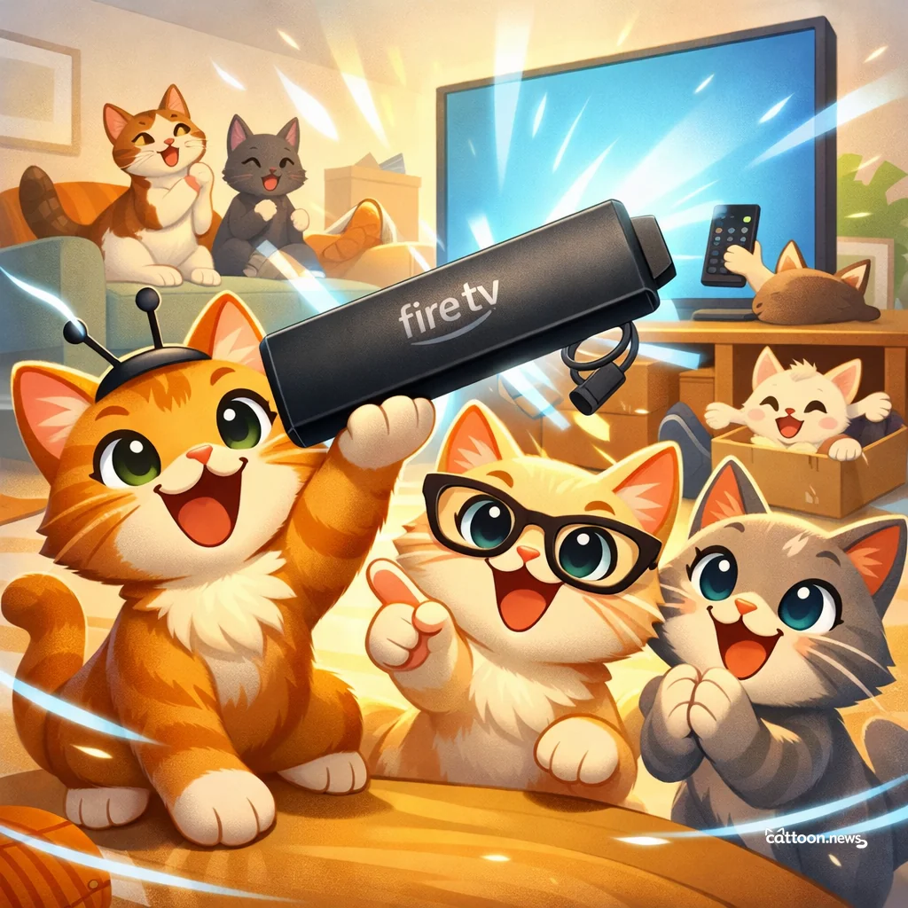Amazon’s Slimmest Streamer Yet—Cats Say, Purr-fect Fit! - Cheerful Cat