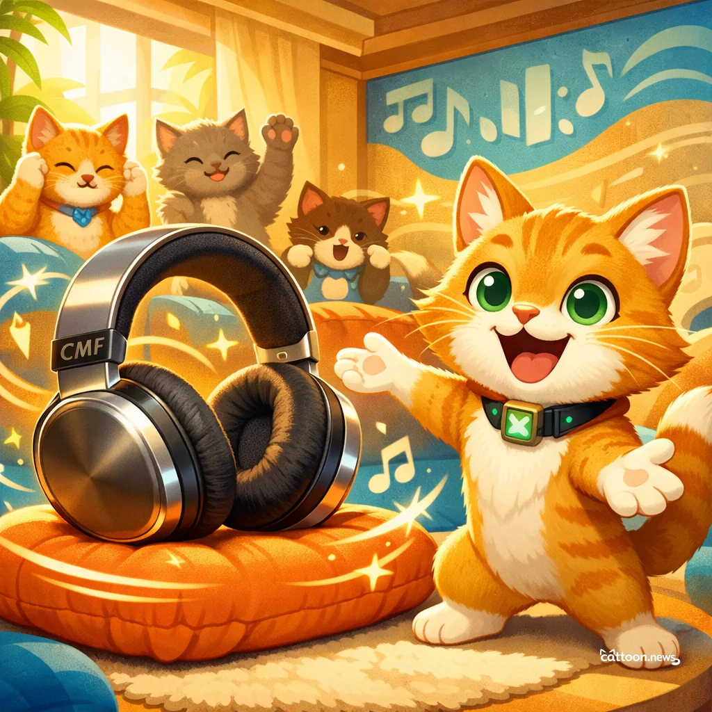 Humans Pounce on Purr-fect Headphone Deal—Meow-gnificent Sound Awaits! - Cheerful Cat