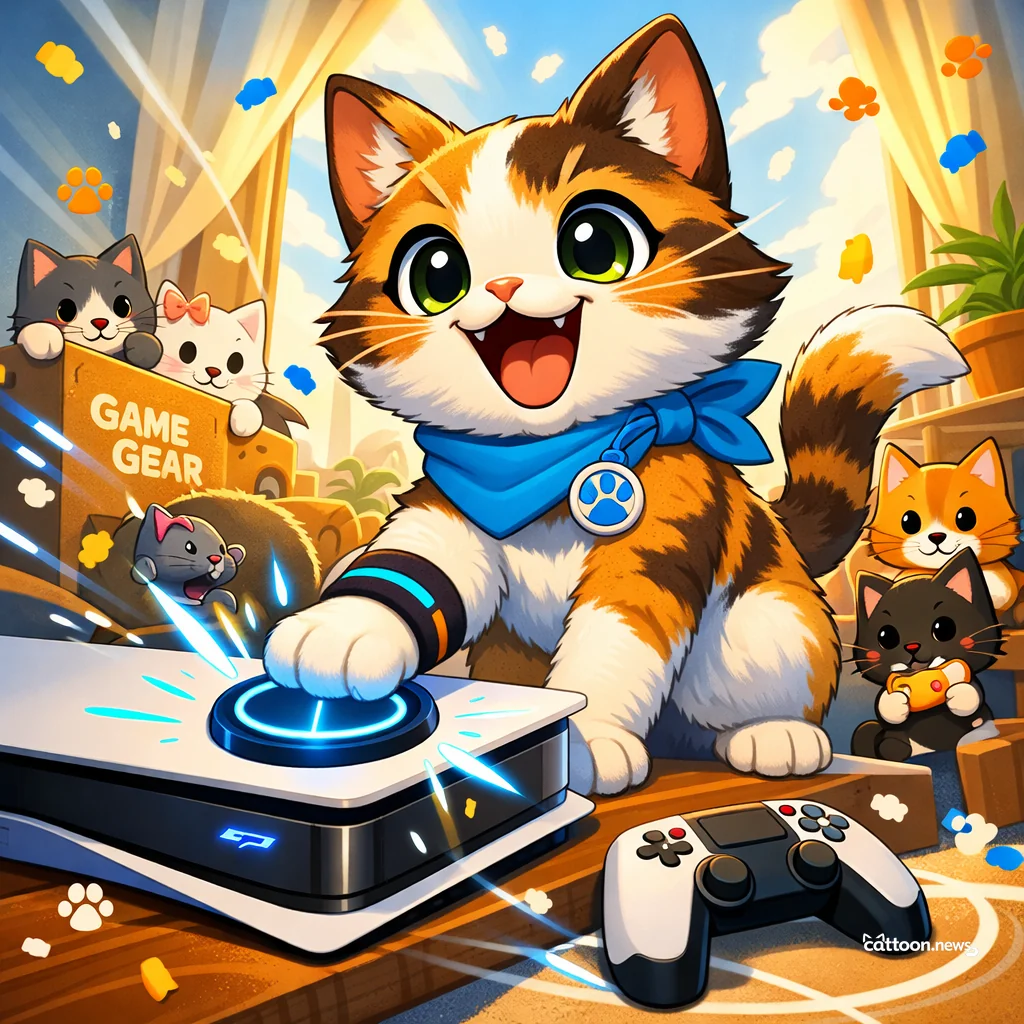 PlayStation 5 Gets a Purr-fect $200 Discount! 🐾 - Cheerful Cat