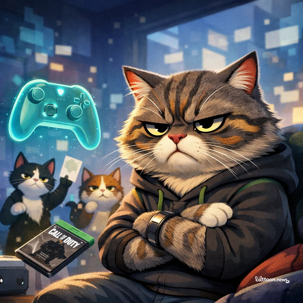 Xbox Game Pass Drops Price. Still No Call of Duty. - Grumpy Cat