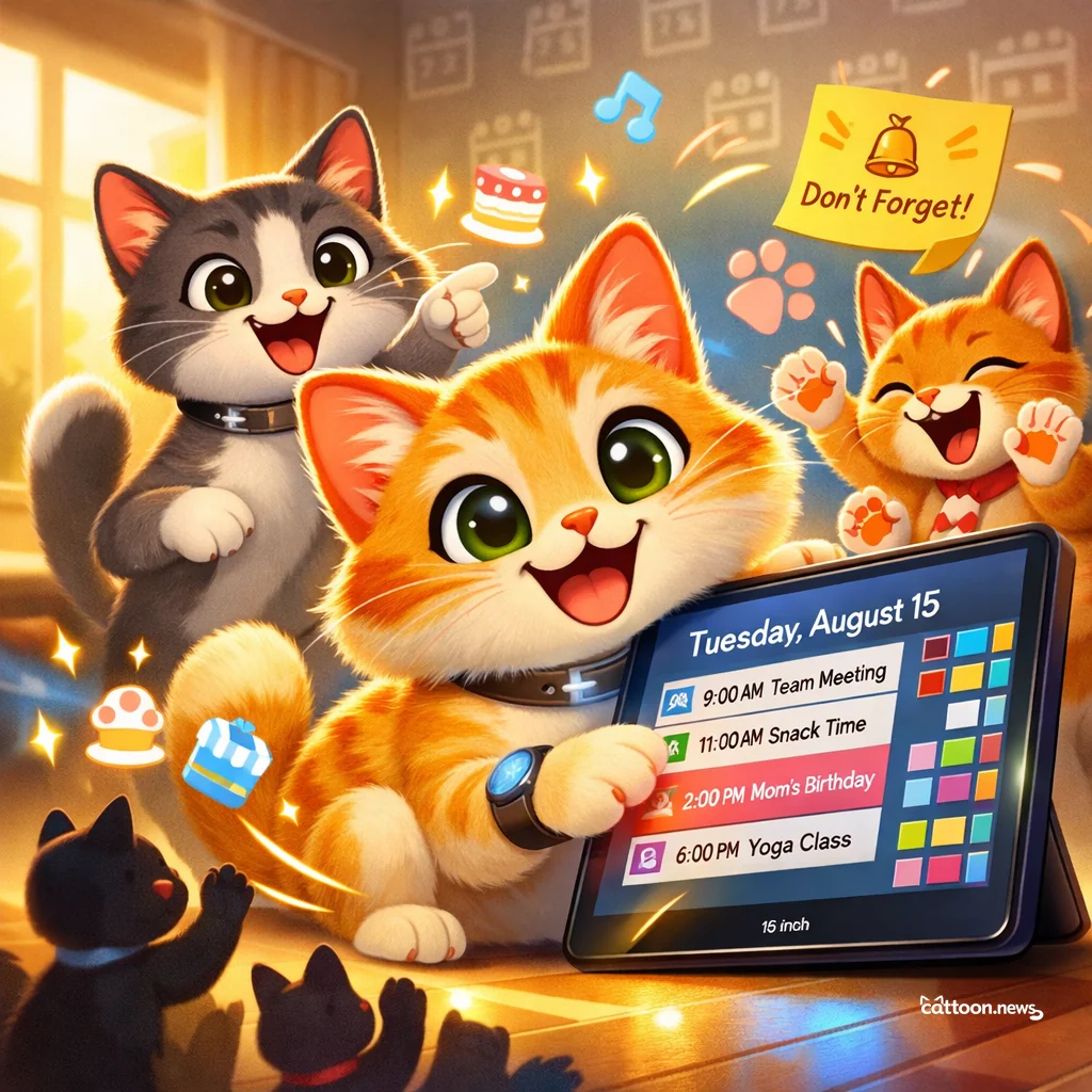 Humans Tame Chaos! Cats Watch in Awe - Cheerful Cat