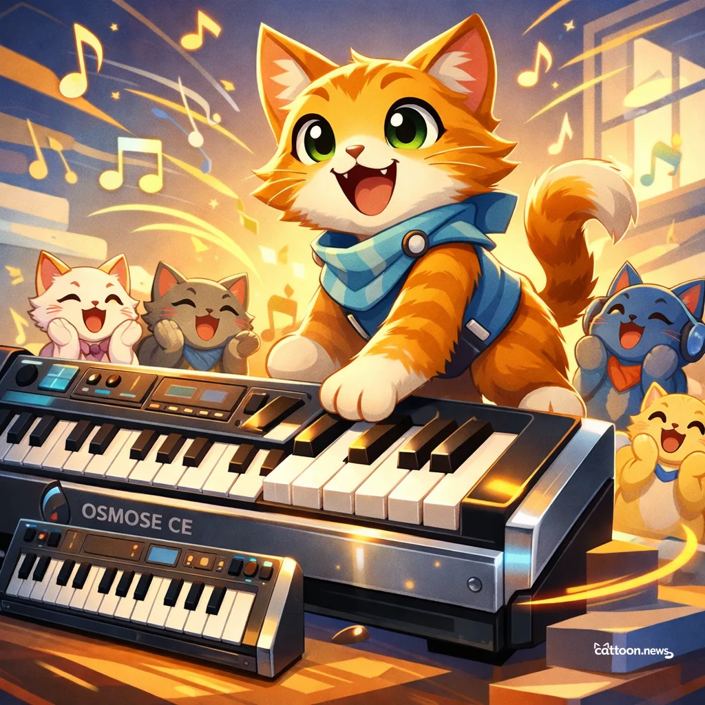 Paws Up! Humans Get Playful with New Osmose CE - Cheerful Cat
