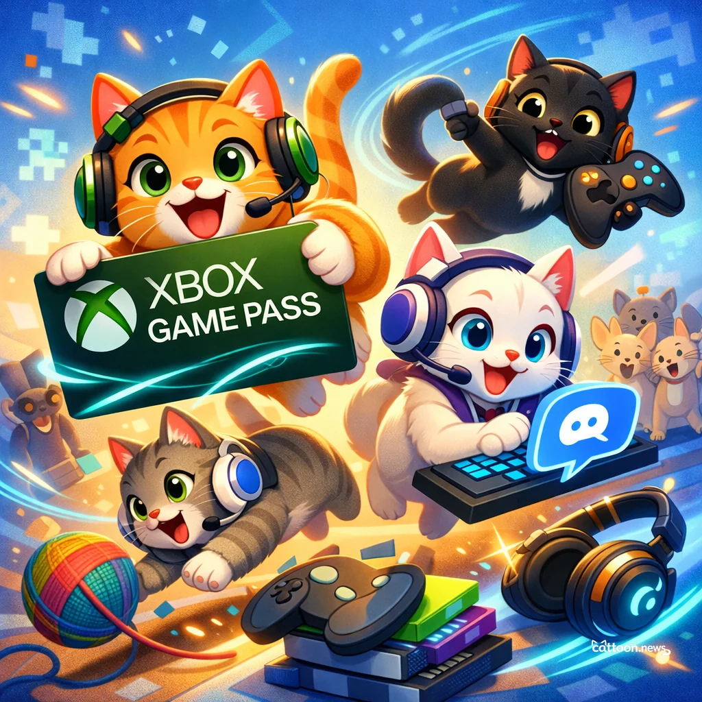 Discord Nitro Gets Purrfect Xbox Game Pass Treat! - Cheerful Cat