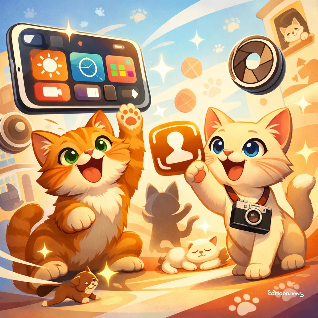 Humans Get Purr-fect Camera Control—Cats Are Curious! - Cheerful Cat