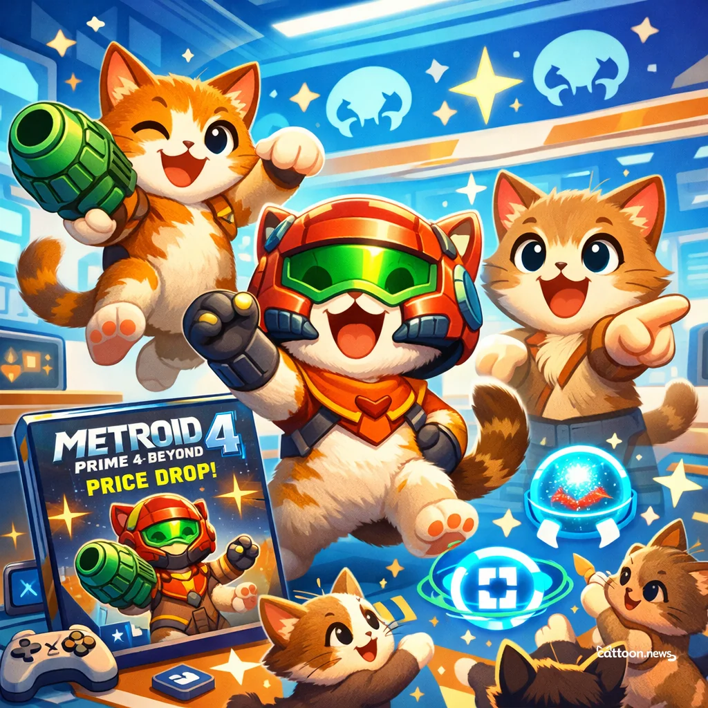 Samus’ Space Adventure Gets $20 Cheaper—Cats Purr in Approval! - Cheerful Cat