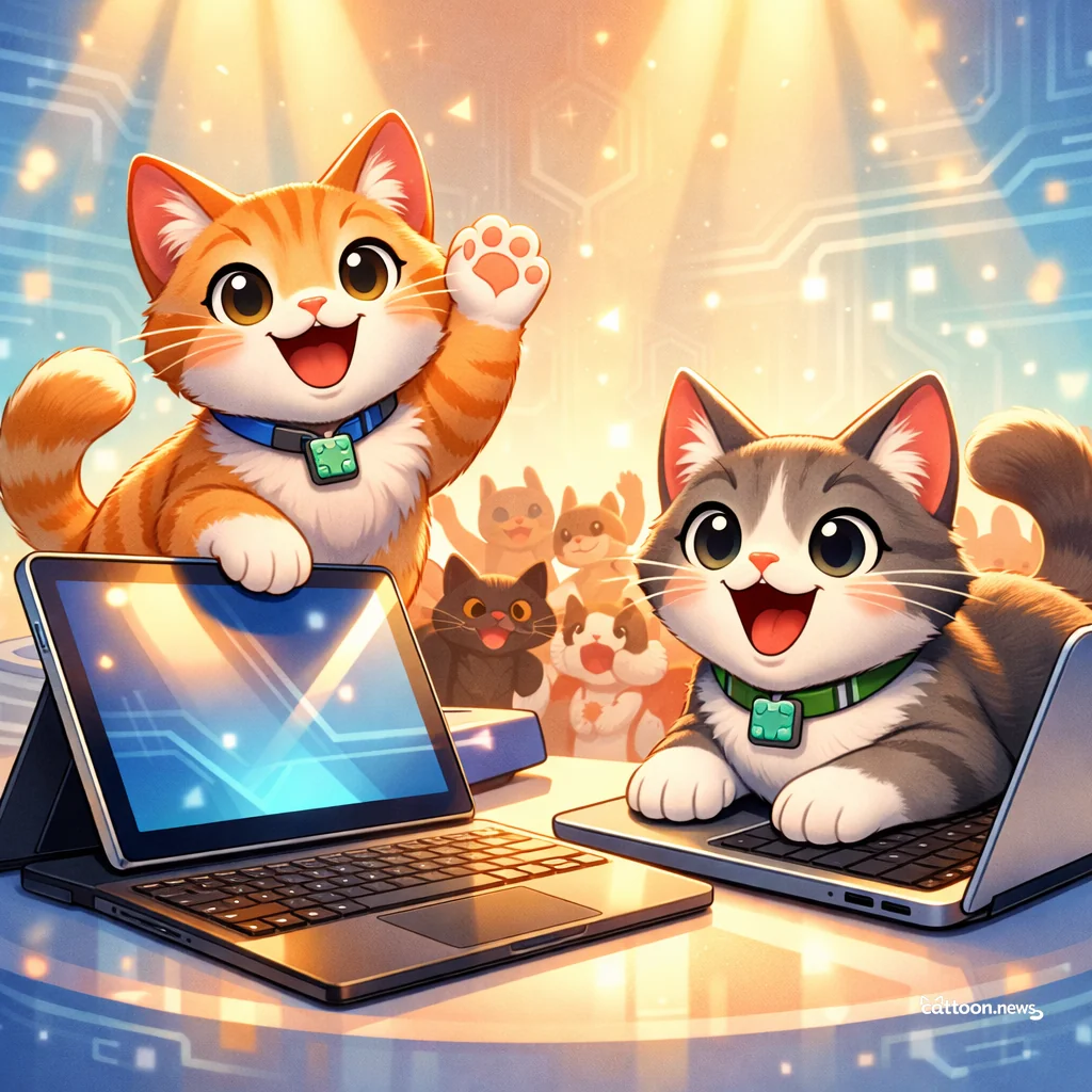 New Surface Laptops Arrive—Cats Give Purrs of Approval!