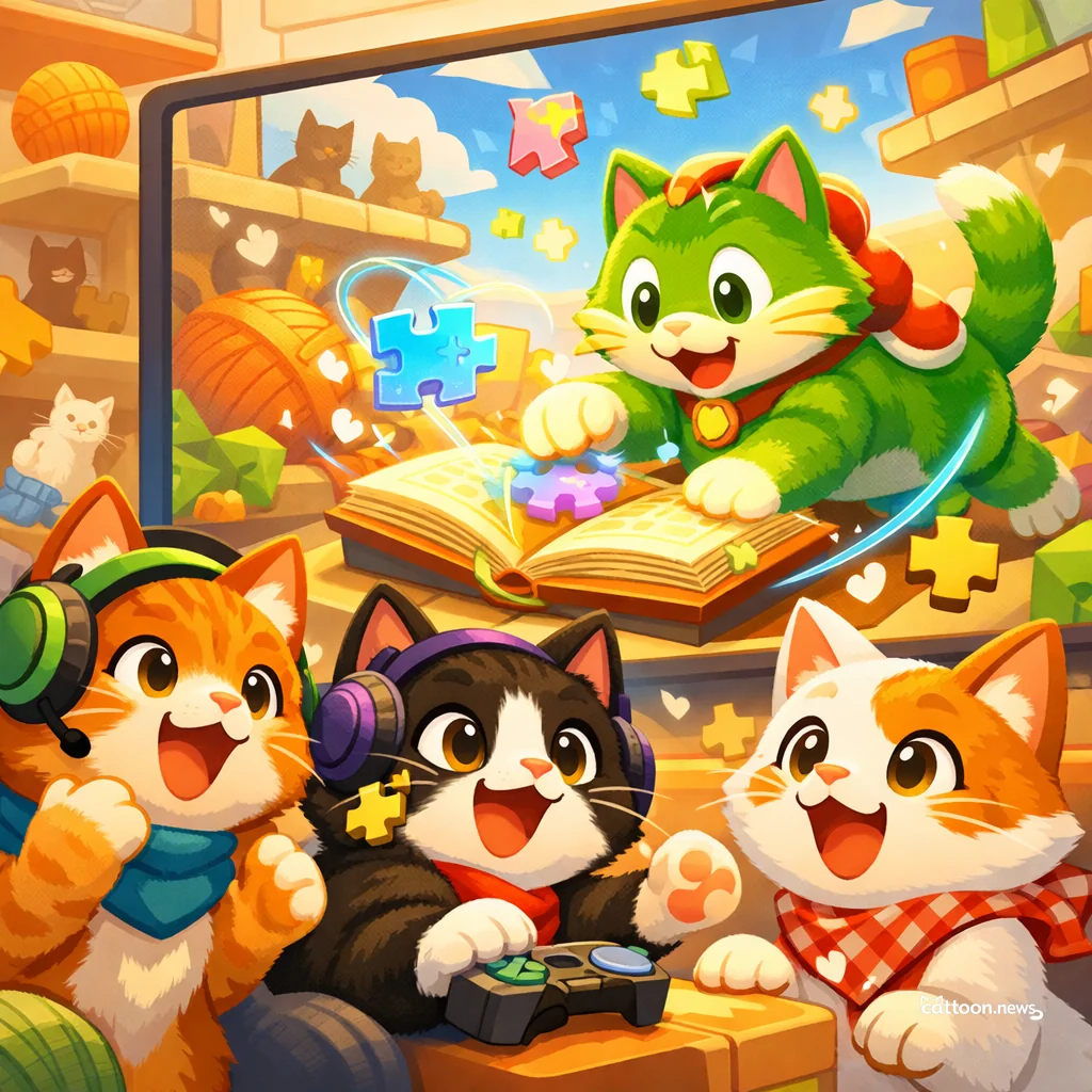 Yoshi’s New Adventure Surprises Even Clever Cats! - Cheerful Cat