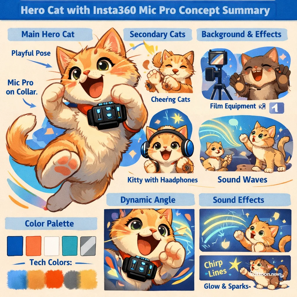 Purr-fect Sound! New Insta360 Mic Pro Catches Every Meow