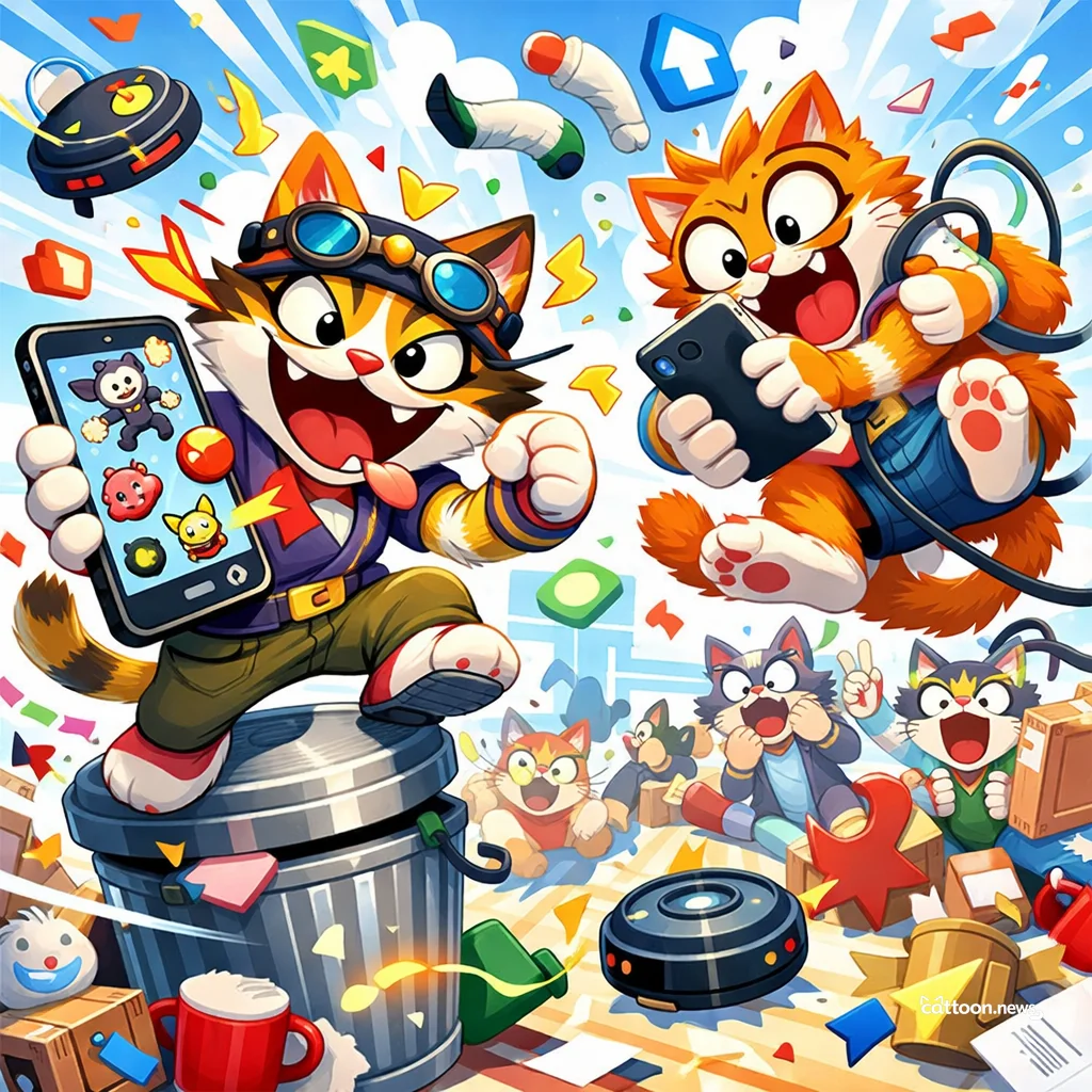 WarioWare Goes Mobile: Thumbs and Paws Not Ready—Share if You Dare! - Chaotic Cat