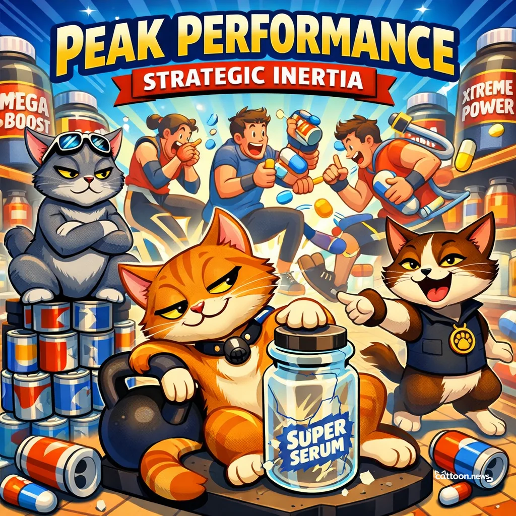 Humans Swallow Potions. Cats Yawn. Performance Ensues. - Sarcastic Cat