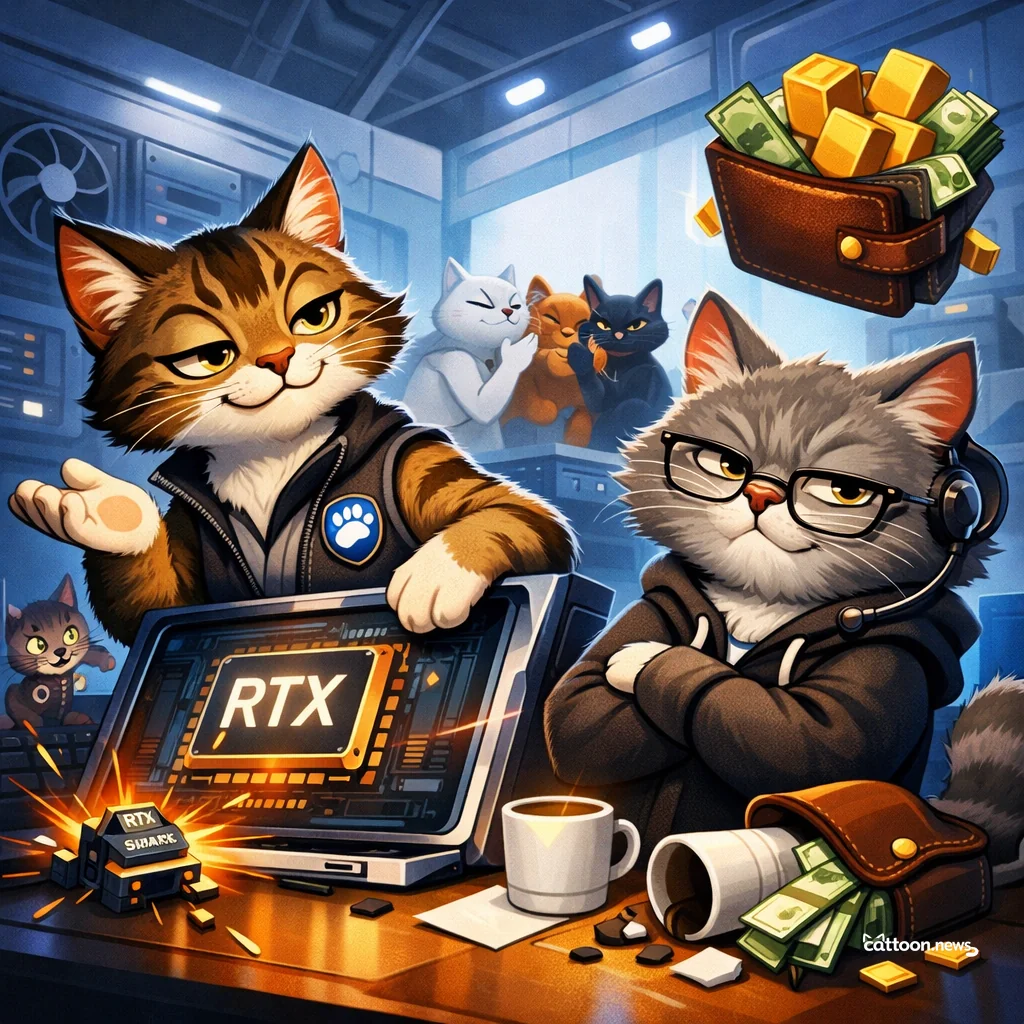 RTX Spark Arrives. Humans Still Slow, Sadly. - Sarcastic Cat