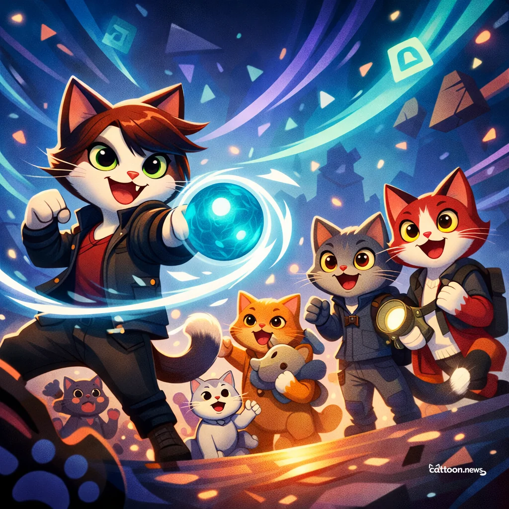 Control Resonant Unleashed—Cats Predict Supernatural Fun! - Cheerful Cat