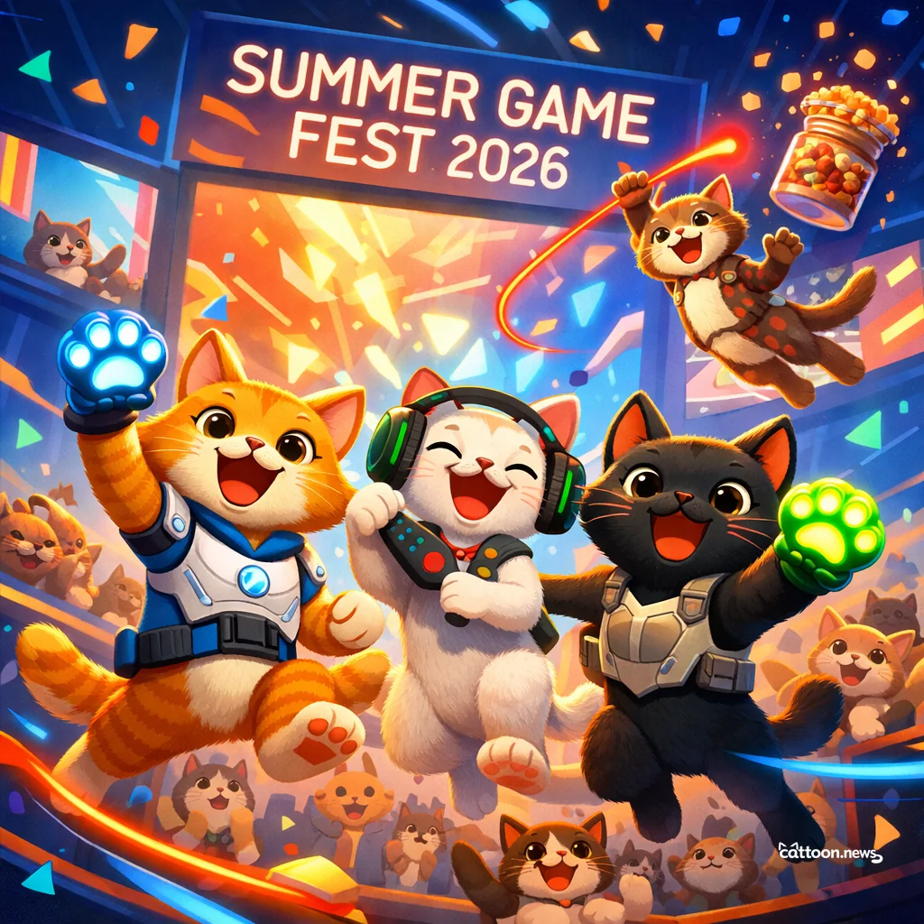 Summer Game Fest Surprises Even the Coolest Cats!