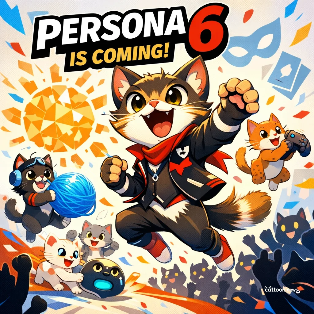 Persona 6 Announced! Paws and Whiskers Ready for Adventure