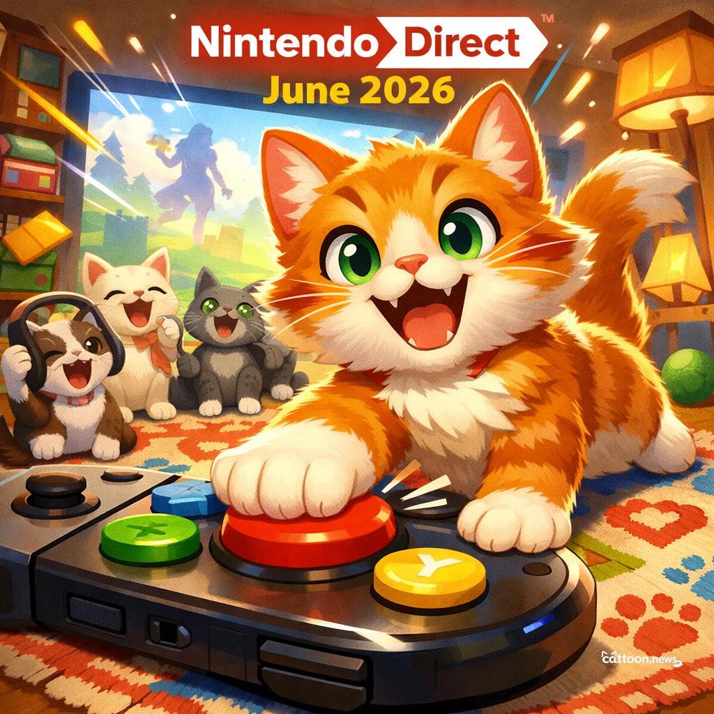 Nintendoâs Big Reveal! Cats Pounce on Game Surprises