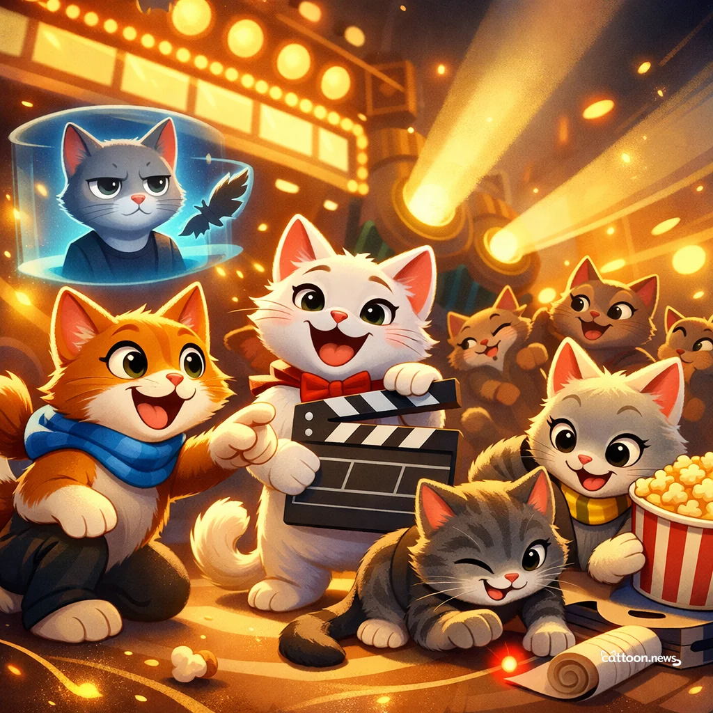Jeremy Strong Becomes Zuckerberg—Cats Pawse to Watch! - Cheerful Cat