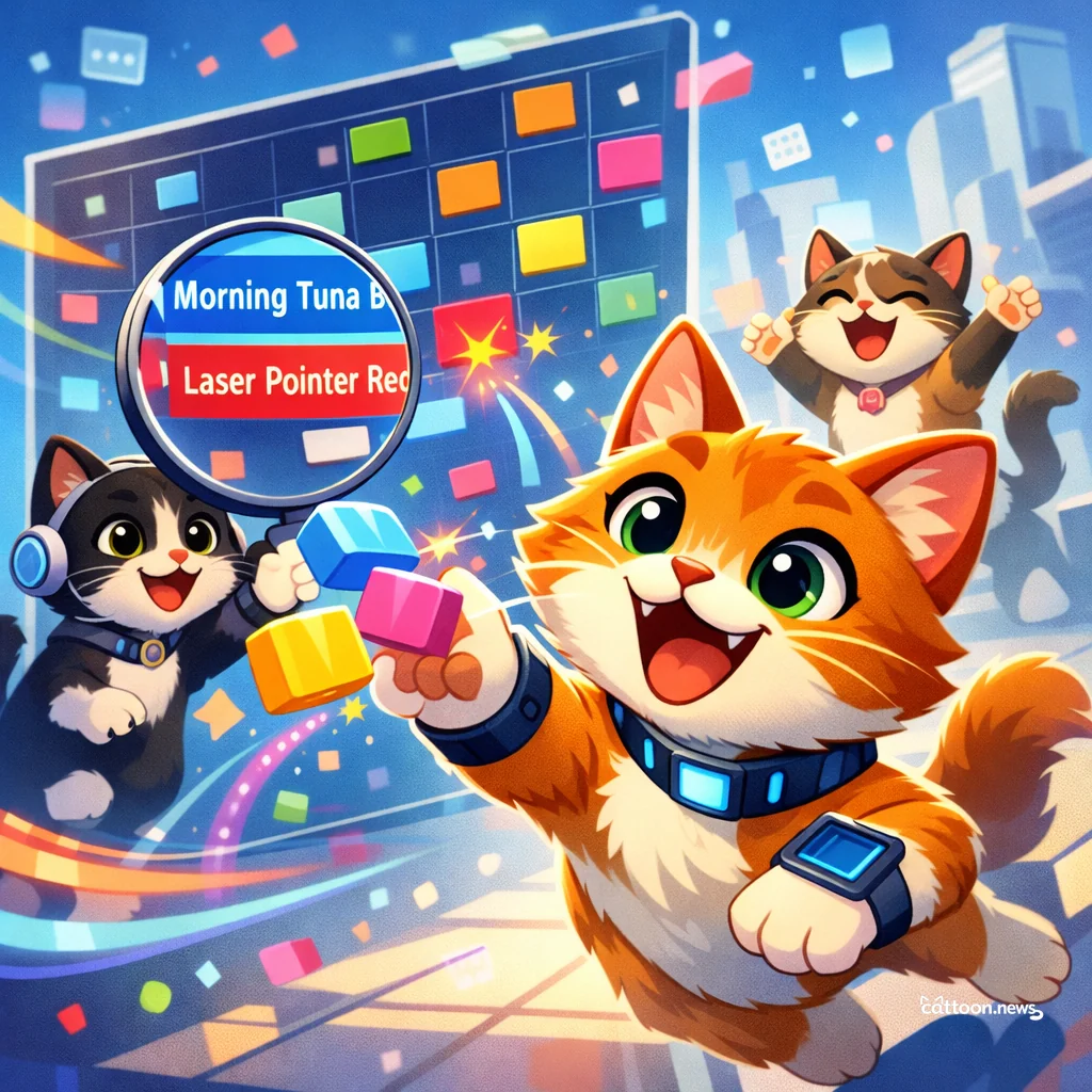 Humans Get 200 Colors—Calendars Never Looked So Fun! - Cheerful Cat