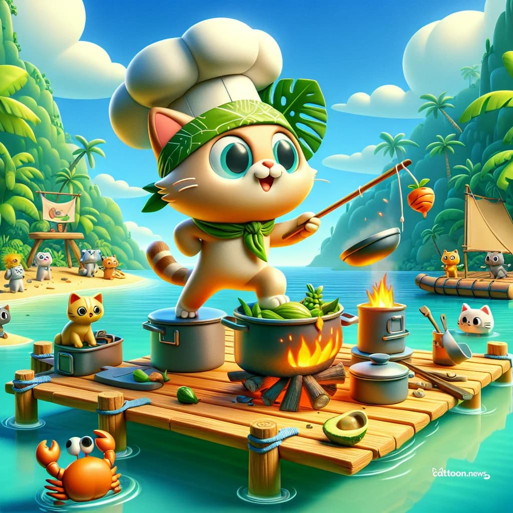 'Chopped' goes wild! Paws up for 'Chopped Castaways'. - Cheerful Cat
