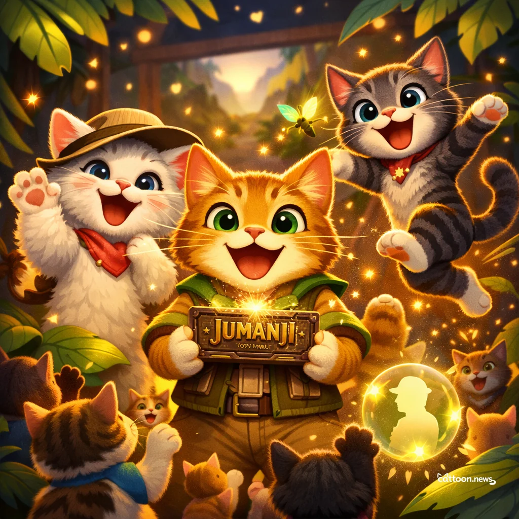 Paws Up! Jumanji’s Next Level Adventure Has Arrived - Cheerful Cat