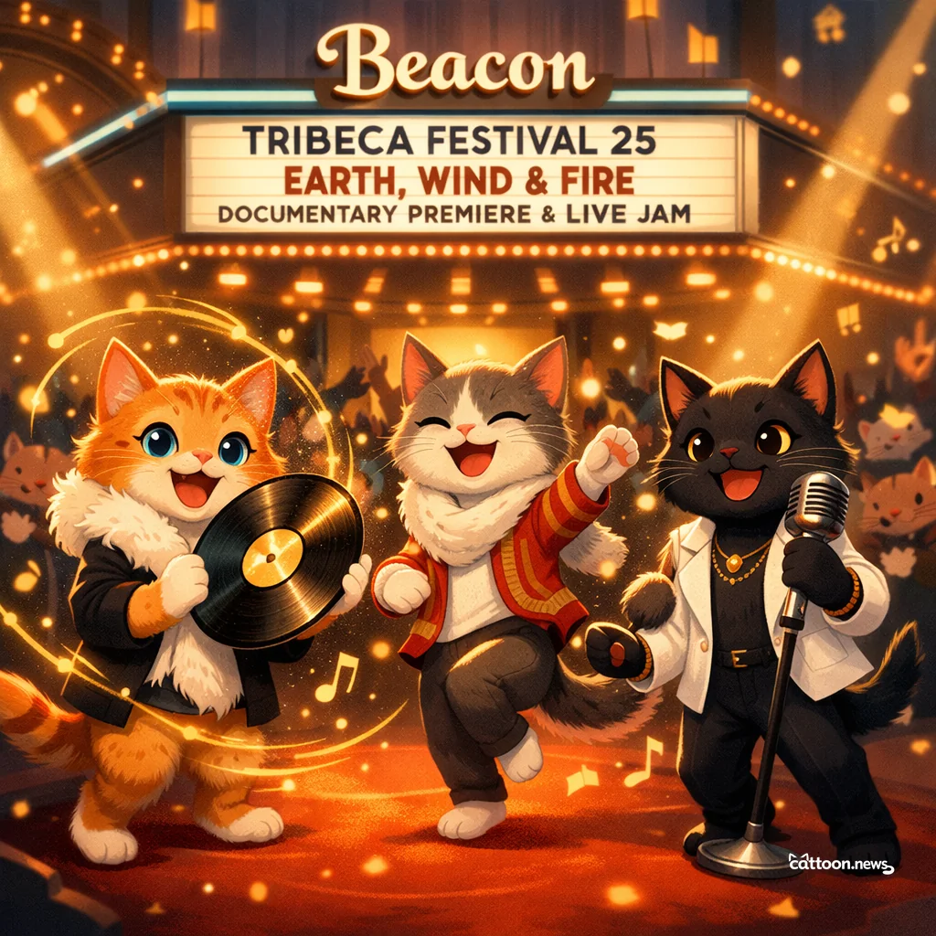 Paws Up! Questlove’s Earth, Wind & Fire Doc Starts Tribeca Party - Cheerful Cat