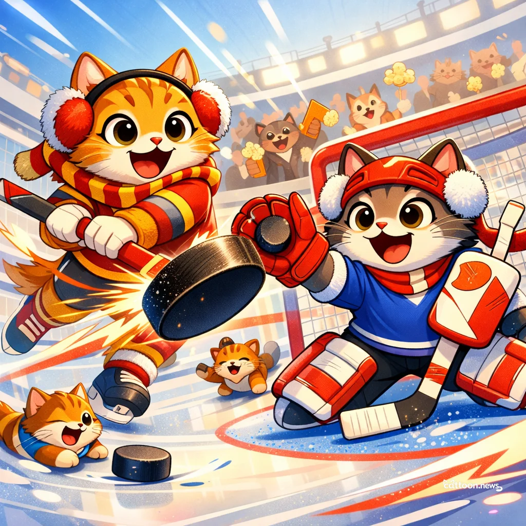 Paws Up: Stream NHL Playoffs Like a Champ! - Cheerful Cat