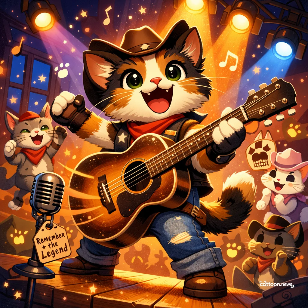 Outlaw Tunes & Nine Lives: David Allan Coe Remembered! - Cheerful Cat