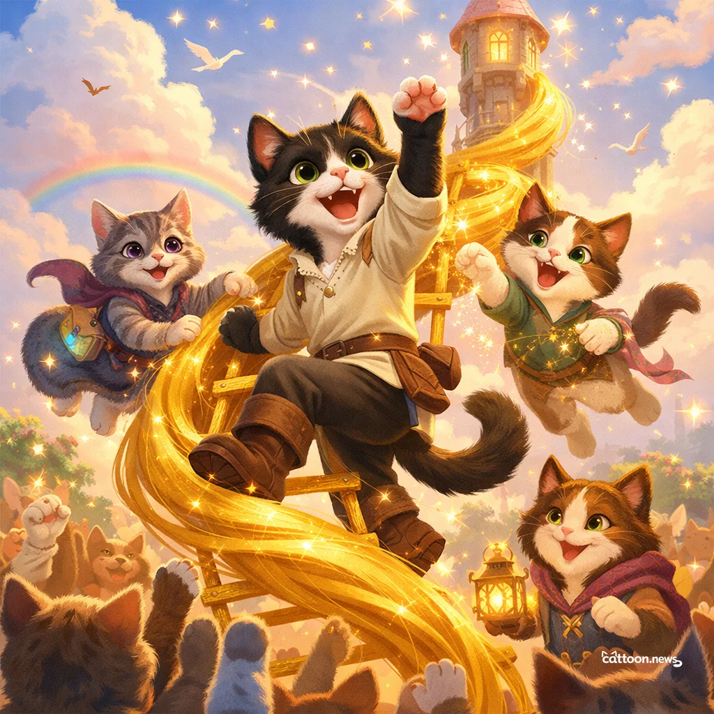 Diego Luna Swaps Space Boots for Fairy Tale Fun! - Cheerful Cat