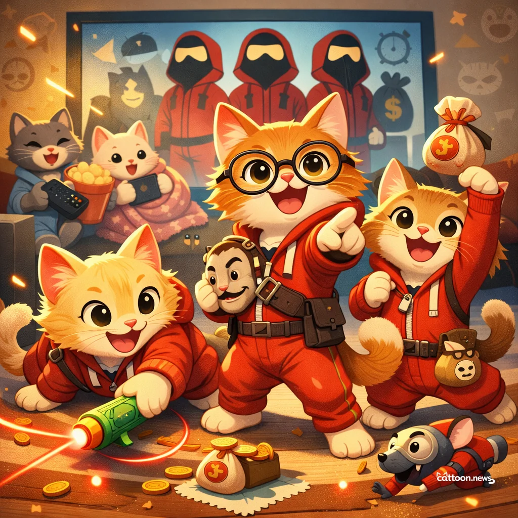 Money Heist Gets Bigger—Netflix Unleashes More Mischief! - Cheerful Cat