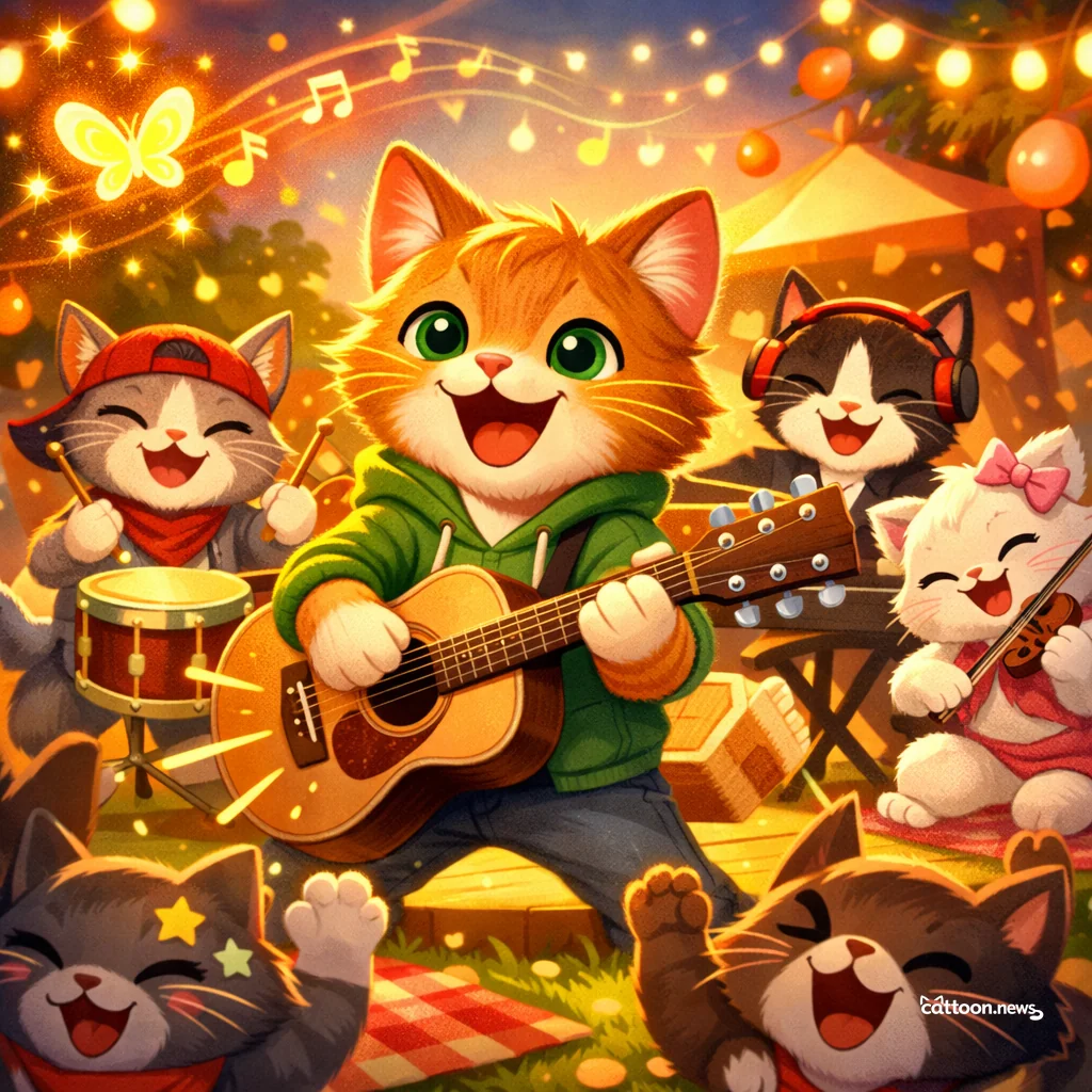 Ed Sheeran’s New Adventure: Cats Purr with Curiosity! - Cheerful Cat