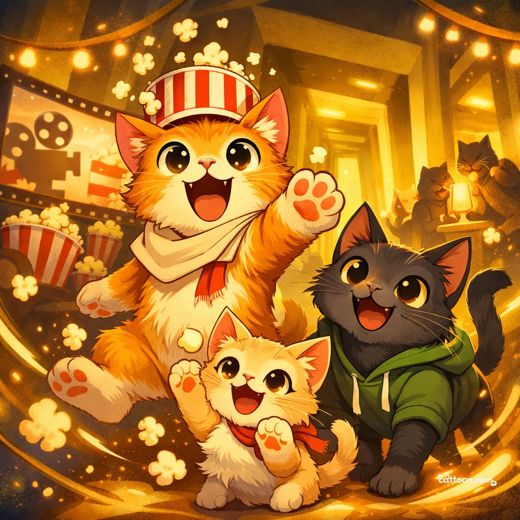 Backrooms Breaks Records! Curious Cats Paws at Movie Buzz