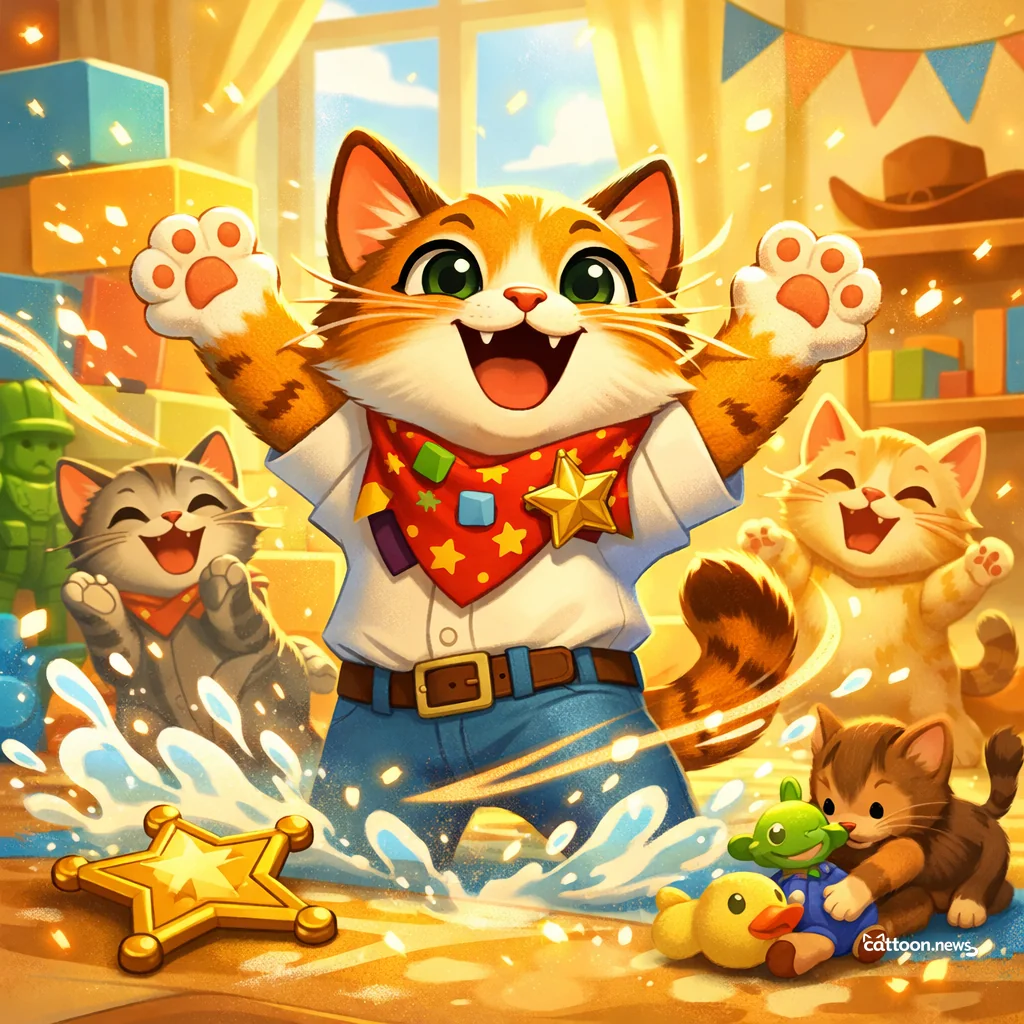 Toy Story 5 Melts Hearts—Even Cat Ones!