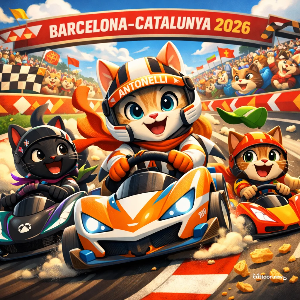 Fastest Paws on the Track! Watch F1 For Free